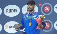Anil Mor lost early at the World Wrestling Championships